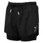 Ronhill Tech Distance Twin Running Shorts Womens in All Black